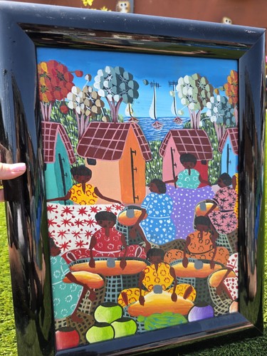 Colourful wall hanging - colourful,
