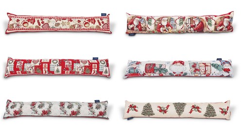 Christmas woven tapestry door - christmas,