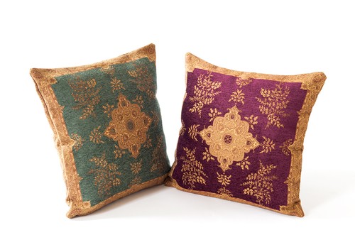 Persian tapestry panel cushion - tapestry,