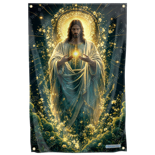 Jesus christ halo - jesus, radiant