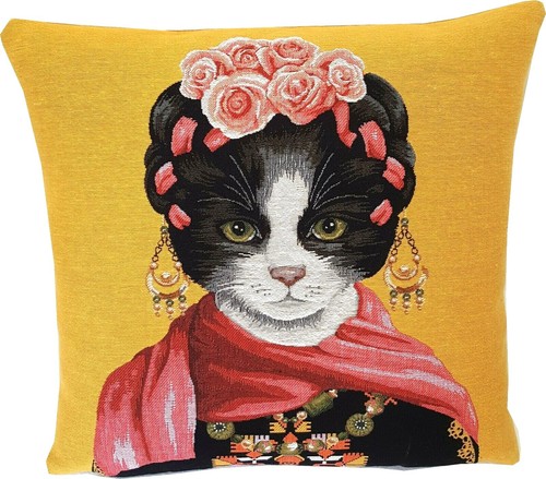 Frida kahlo cat 46cm - cat,,