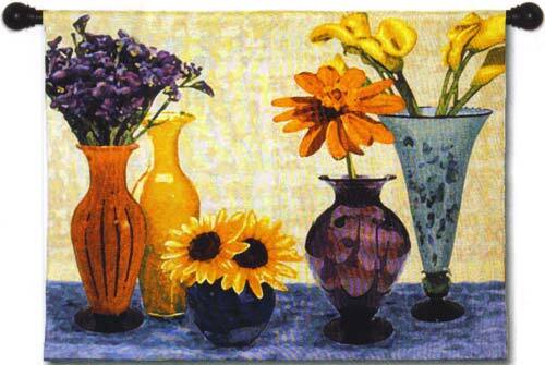 Floral study usa - usa, woven