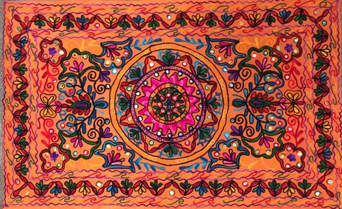 Indian wall hanging - wall,
