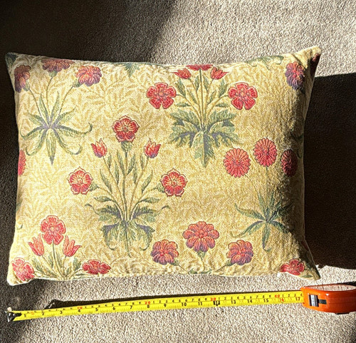 Hines floral tapestry cushion - hines,