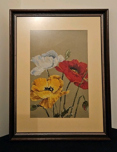 Vintage poppies trio - vintage,