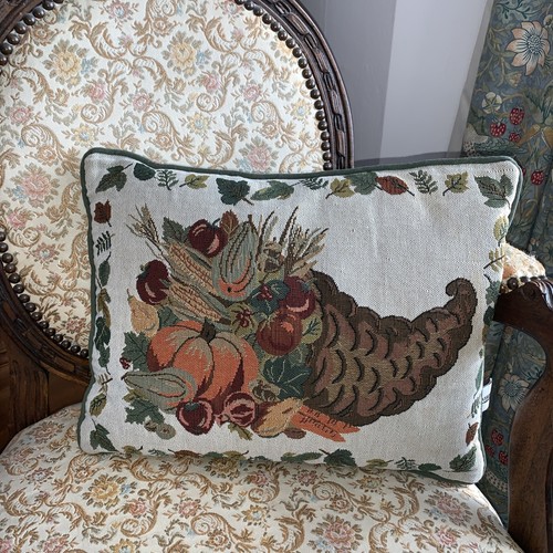 Vintage tapestry cushion cover - vintage,