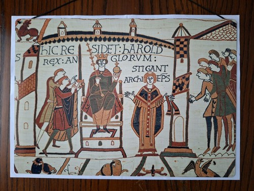 Large bayeux tapestry - bayeux,