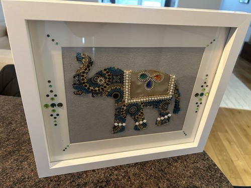 Indian elephant wall art - indian,