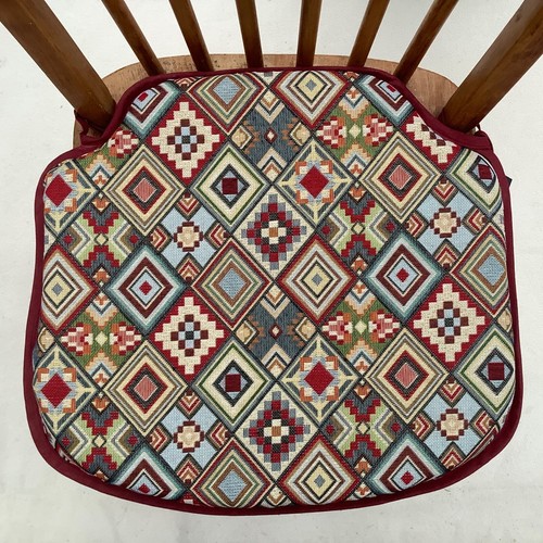 Smaller spindle back chair - back,