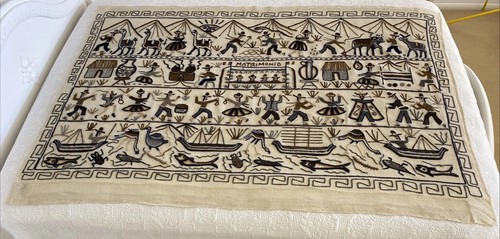 Vintage andes peru folk - andes, art