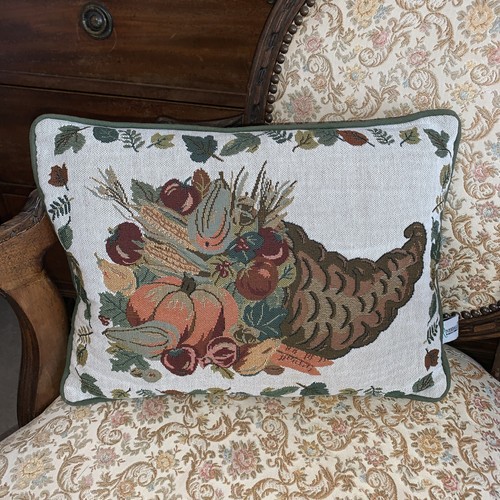 Vintage tapestry cushion cover - vintage,