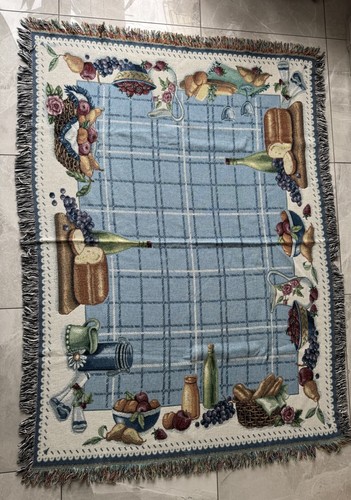 Country tapestry throw - country, blanket
