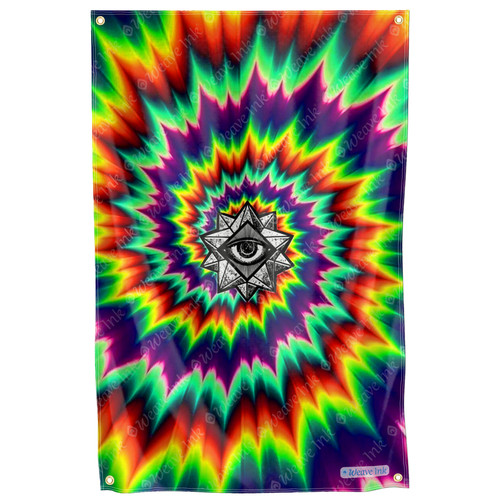 Psychedelic all seeing eye - all,