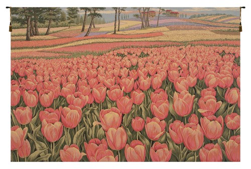 Tulipani italian jacquard - tulipani,