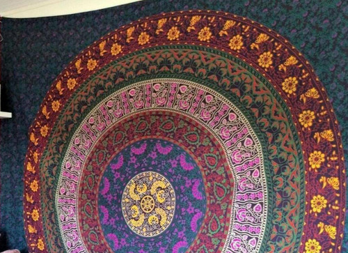 Indian wall hanging - wall, hippie