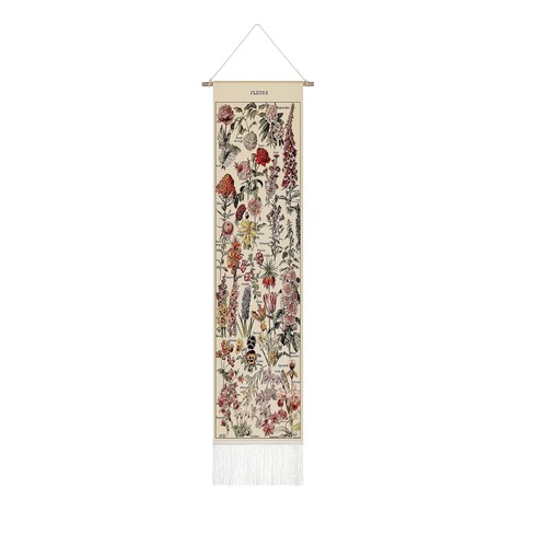 Vintage flower wall tapestry - vintage,