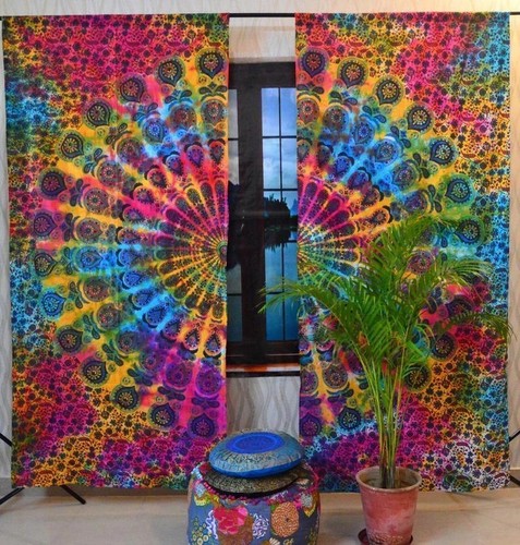 Indian mandala tapestry hippie - indian,