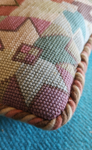 20th needlepoint floral - c.,