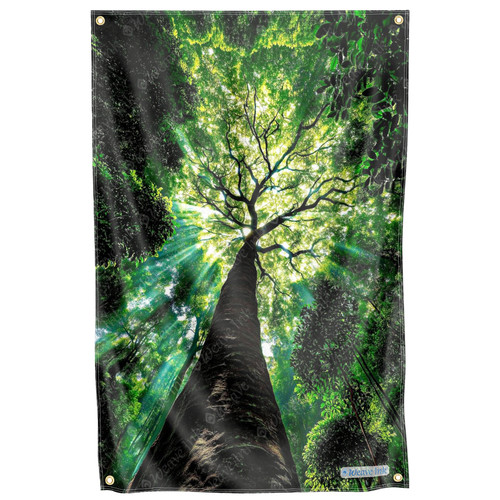 Forest tree tapestry green - tapestry,